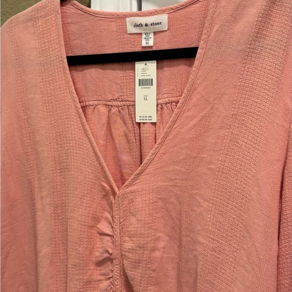 Anthropologie Shirred Blouses |
Mercari pink long sleeve women top size XL - Picture 5 of 5